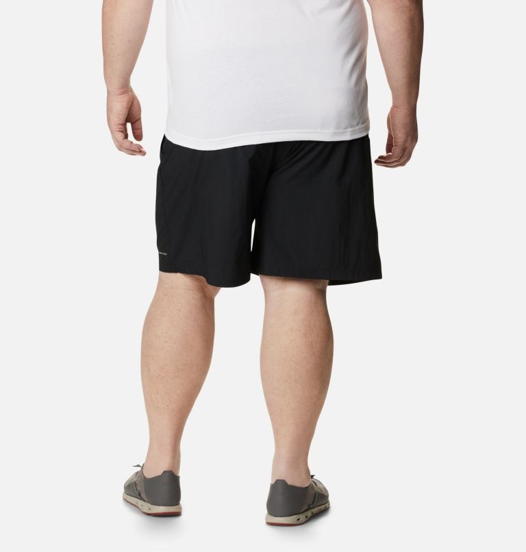 Men's Columbia PFG Backcast III Water Shorts Black | Plus Size CA-EC180